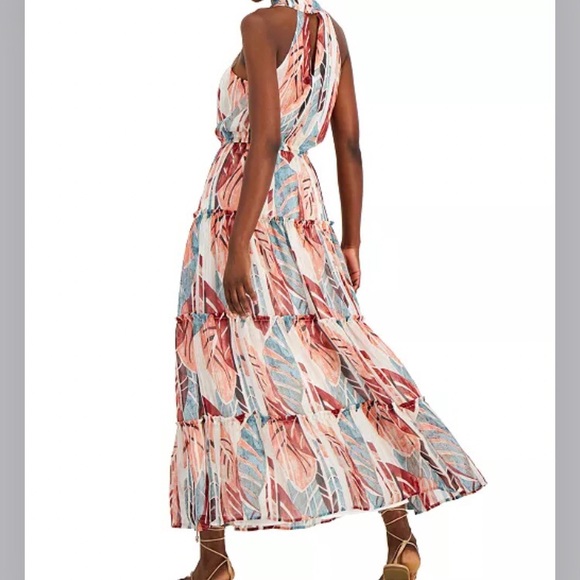 NWT Printed Halter Dress, Inc International Concepts, Small - Picture 5 of 12